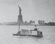 Jeep at sea